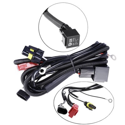 Xenon HID H4 Electrical Automobile Relay Harness Wire 12V Light Lamp 35W 55W